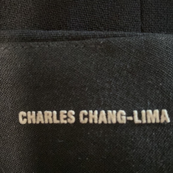 Charles Chang Lima 4 Wool Blend Midi Skirt - Picture 3 of 12